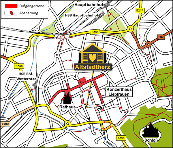 Ferienwohnungen Altstadtherz, Wernigerode - Zentrallage in der Altstadt von Wernigerode