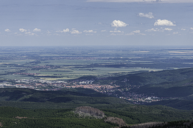 Wernigerode von dem Brockenhaus, Brockenplateau, Schierke