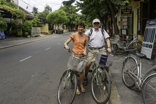 Karen und Steven - Fahrrad Tour in Hoi-An